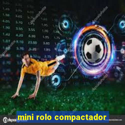 mini rolo compactador